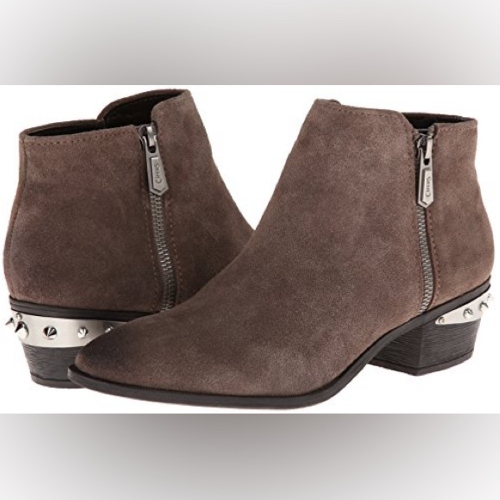 Circus by Sam Edelman Women's Holt Boot Ash Suede Ankle Boots Size 5 M